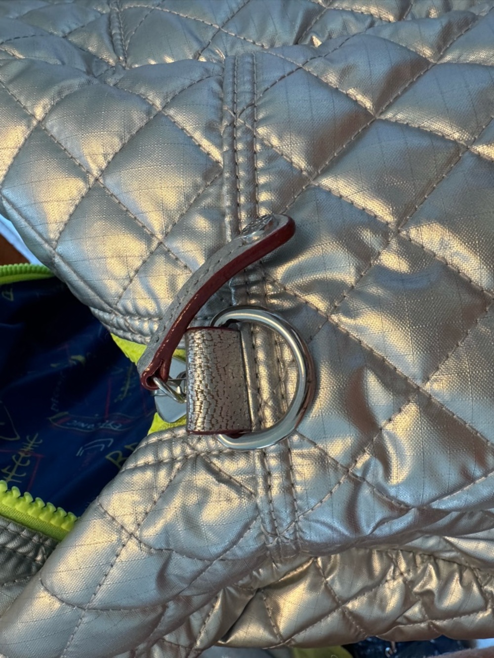 MZ Wallace x BeEyeConic Travel Jim, Tin Metallic - Picture 10 of 13